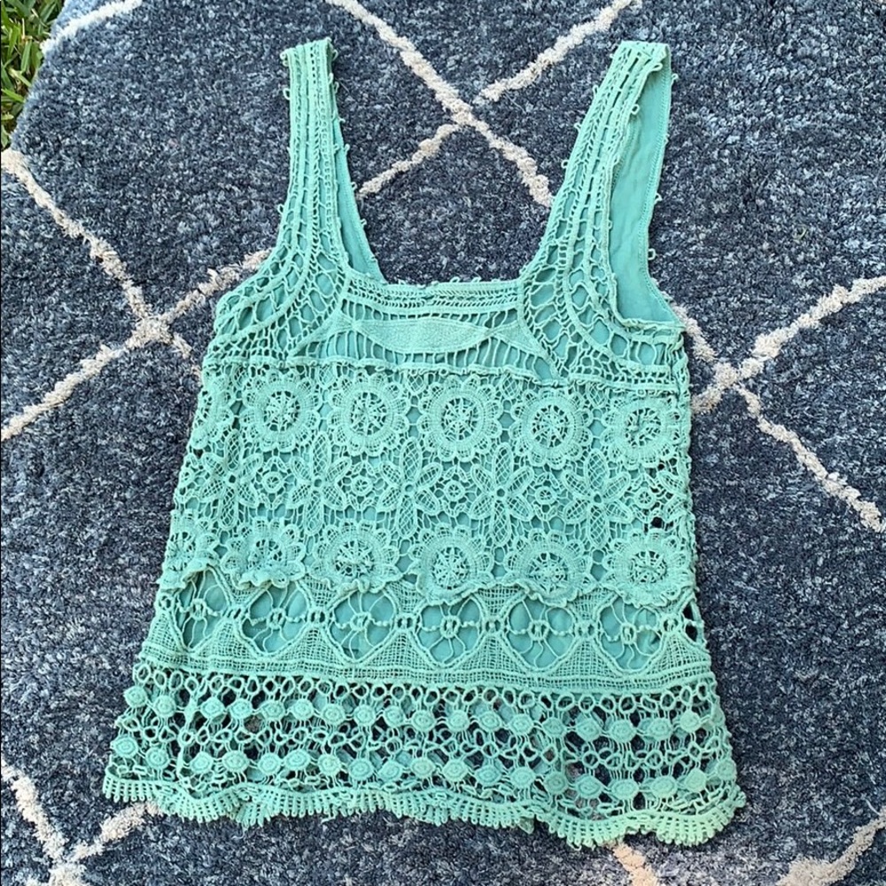 Cute crocheted tank top